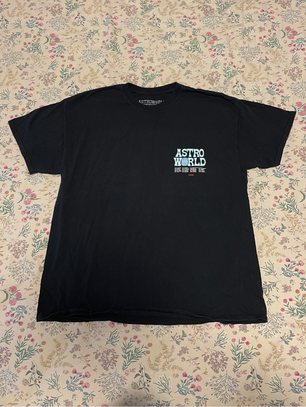 Cactus Jack by Travis Scott Astroworld Tour Graphic T-Shirt